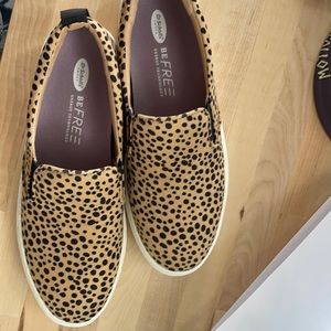 Dr. Schools No Bad Day Brown/Black leopard Sneaker